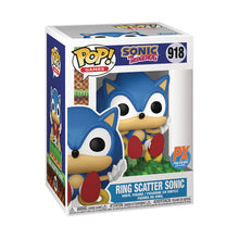 Load image into Gallery viewer, Funko Pop! Games: Sonic (Ring Scatter Sonic) Previews Exclusive Figure #918
