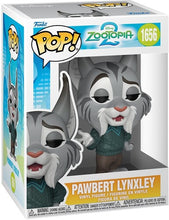 Load image into Gallery viewer, Funko POP! Disney Zootopia 2 Pawbert Lynxley Figure #1656

