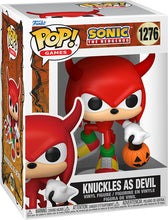 Load image into Gallery viewer, Funko POP! Games: Sonic Knuckles as Devil Halloween Holiday Figure #1276
