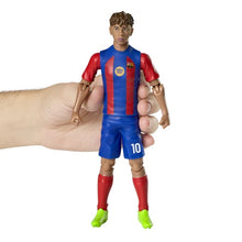 Load image into Gallery viewer, Banbo Toys SOCKERS FC Barcelona Lamine Yamal 8" Soccer Action Figure
