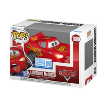 Load image into Gallery viewer, Funko Pop!Pixar Cars Lightning McQueen (Leaping) Exclusive Figure #1800
