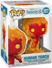 Load image into Gallery viewer, Funko POP Marvel: Fantastic Four: First Steps - Human Torch Figure #1517
