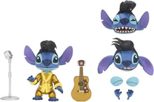 Load image into Gallery viewer, NECA - Stitch - Ultimate Gold Suit Elvis 7" Scale Action Figure
