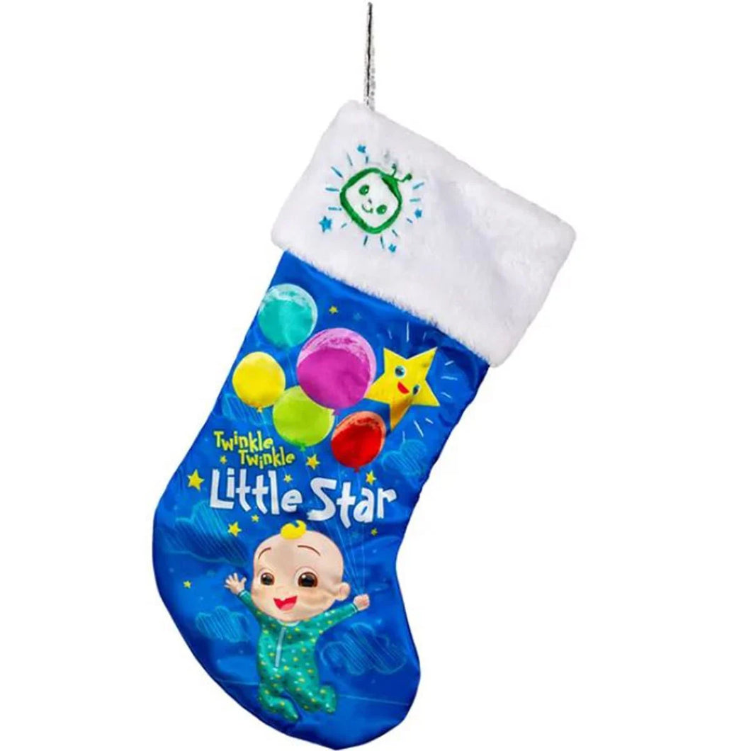 Cocomelon Little Star 19-Inch Christmas Holiday Stocking - Kurt Adler
