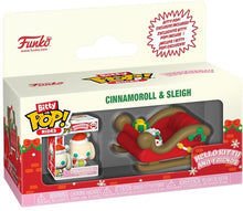 Load image into Gallery viewer, Funko Bitty POP! Ride: Hello Kitty Holiday - Cinnamoroll &amp; Sleigh
