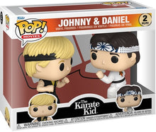Load image into Gallery viewer, Funko POP! Movies: The Karate Kid - Johnny &amp; Daniel 2-Pack
