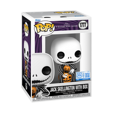 Load image into Gallery viewer, Funko Pop! Nightmare Before Xmas Jack Skellington w/Box Exclusive Figure #1777
