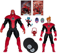 Load image into Gallery viewer, DC Multiverse Atrocitus Megafig Red Lantern Corps Green Lantern Figure 2-Pack

