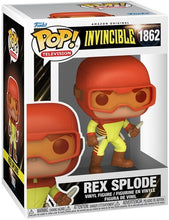 Load image into Gallery viewer, Funko POP! Animation: Invincible - Rex Splode Figure #1862
