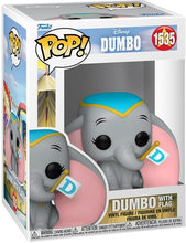 Load image into Gallery viewer, Funko POP! Disney: Dumbo with Flag Figure Elephant #1535
