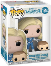 Load image into Gallery viewer, Funko POP Marvel Fantastic Four First Steps Invisible Woman Franklin Figure #1514
