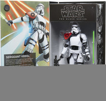 Load image into Gallery viewer, STAR WARS Black Series Sergeant Kreel Figure
