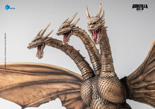 Load image into Gallery viewer, HIYA Godzilla King Ghidorah Exquisite Basic Battle Damaged Ver. 10" Figure
