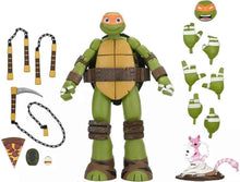 Load image into Gallery viewer, NECA Teenage Mutant Ninja Turtles 2012 Cartoon 6" Figure Ultimate Michaelangelo

