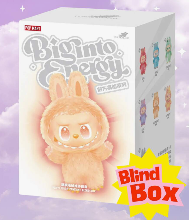 LABUBU THE MONSTERS V3 Big Into Energy Series (1) Mystery Figure Blind Box - POP MART