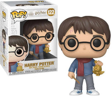 Load image into Gallery viewer, Funko POP! HARRY POTTER: Holiday Harry Potter w/Ornament Figure #122
