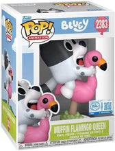 Load image into Gallery viewer, Funko Pop! Bluey Muffin Flamingo Queen EXCLUSIVE Vinyl Figure #2383
