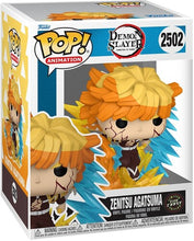 Load image into Gallery viewer, Funko POP! Premium: Demon Slayer: Infinity Castle Zenitsu (Glow) CHASE #2502
