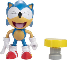 Load image into Gallery viewer, Sonic The Hedgehog 4-Inch Action Figure Classic Sonic with Spring Collectible Toy

