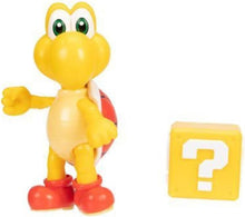 Load image into Gallery viewer, SUPER MARIO Red Koopa Troopa 4 inch Action Figure with Question Mark
