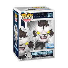 Load image into Gallery viewer, Funko Pop! Solo Leveling Baek Yoonho (Silver Mane) Figure Exclusive #2273
