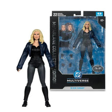 Load image into Gallery viewer, DC Multiverse McFarlane Collector Edition Black Canary DC Rebirth CHASE Figure
