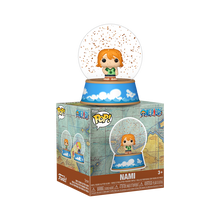 Load image into Gallery viewer, Funko One Piece Anime Nami Mini Glitter Globe Figure Straw Hat Pirates
