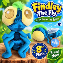 Load image into Gallery viewer, Findley The Fly Lucas The Spider TV Show 8" Plush Toy Stuffed Animal

