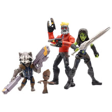 Load image into Gallery viewer, Marvel Action Figure Set GOTG Groot Starlord Rockey Disney Toybox **IN STOCK
