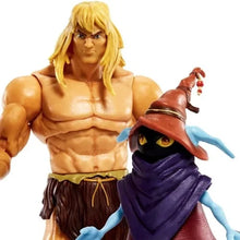 Load image into Gallery viewer, Masters of the Universe Revelation Savage He-Man &amp; Orko Dlxe Figure Masterverse
