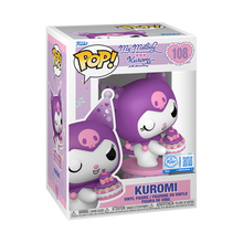 Load image into Gallery viewer, POP Sanrio: Hello Kitty S8- Kuromi Present #108 Exclusive Vinyl Figure

