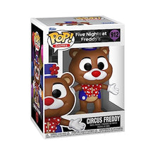 Load image into Gallery viewer, Funko POP! GAMES: Five Nights at Freddy's Circus Freddy FNAF Figure #912
