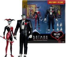 Load image into Gallery viewer, McFarlane Harley Quinn The Joker Batman: The Animated Series Mad Love 2 Pack
