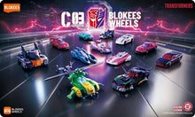 Load image into Gallery viewer, Blokees - Transformers - Blokees Wheels - C03: Wreck n' Rule 2 12ct PDQ Display
