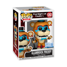 Load image into Gallery viewer, Funko Pop! Five Nights at Freddy's Glamrock Freddy Exclusive Figure #1202
