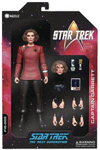 Load image into Gallery viewer, Nacelle Star Trek: The Next Generation Yesterday's Enterprise Captain Garrett Figure
