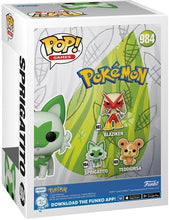 Load image into Gallery viewer, Funko POP! GAMES: Pokemon Sprigatito Figure #984
