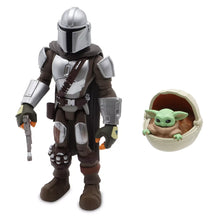 Load image into Gallery viewer, Star Wars Mandalorian &amp; Child Action Figure Set Disney Toybox **IN STOCK
