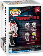 Load image into Gallery viewer, Funko Pop! Terrifier 2 Art the Clown Bloody Vinyl Figure Horror #1592
