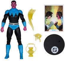 Load image into Gallery viewer, McFarlane Toys DC Multiverse Sinestro Lantern (Classic Uniform) 7" Action Figure
