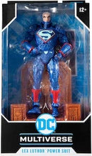 Load image into Gallery viewer, DC Multiverse Lex Luthor (Blue Power Suit - The Darkseid War) Action Figure
