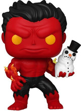 Load image into Gallery viewer, Funko POP! Marvel: Holiday Red Hulk Snowman Marvel Comics Vinyl Figure #1439
