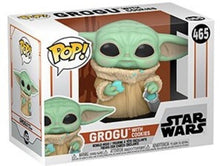 Load image into Gallery viewer, Funko POP! STAR WARS MANDALORIAN: The Child w/cookie Figure #465
