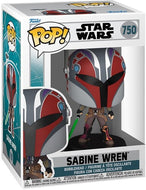 FUNKO POP! Star Wars: Sabine Wren w/Lightsaber Figure #750