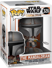 Load image into Gallery viewer, Funko POP! Star Wars: The Mandalorian The Mandalorian Side Rifle Figure #326
