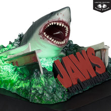 Load image into Gallery viewer, Mcfarlane Jaws Shark 50th Anniversary 1/48 Scale Resin Statue w/ Light Up Base
