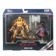 Load image into Gallery viewer, Masters of the Universe Revelation Savage He-Man &amp; Orko Dlxe Figure Masterverse
