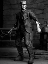 Load image into Gallery viewer, NECA Universal Monsters Frankenstein's Monster Figure Ultimate Black &amp; White
