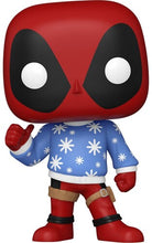 Load image into Gallery viewer, Funko Pop Marvel: Deadpool Holiday w/Sweater Figure #1283
