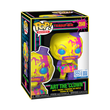 Load image into Gallery viewer, Funko Pop!Terrifier 2 Art the Clown w/Head (Blacklight) Exclusive Figure #2049
